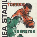 LEROY NEIMAN Jose Torres Vs. "Irish" Wayne Thornton, 1966