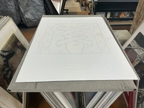 KEITH HARING Art Attack on AIDS, 1988