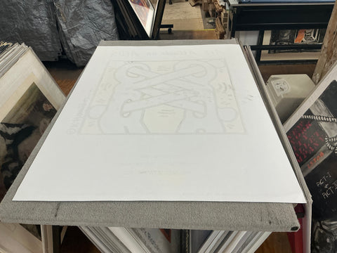 KEITH HARING Art Attack on AIDS, 1988