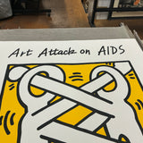 KEITH HARING Art Attack on AIDS, 1988