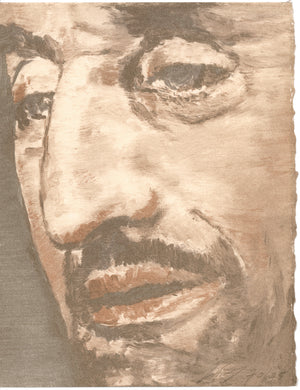 LUC TUYMANS The Nose/ Le Nez, 2014 - Signed