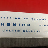 NICHOLAS KRUSHENICK 15th Invitational Art Exhibition at Cinema I and Cinema II, 1965 - Signed