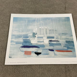NICOLAS DE STAEL Boats in the Harbour, 1986