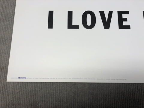 ROY LICHTENSTEIN I Love Liberty, 1982