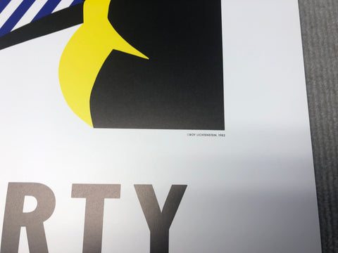 ROY LICHTENSTEIN I Love Liberty, 1982