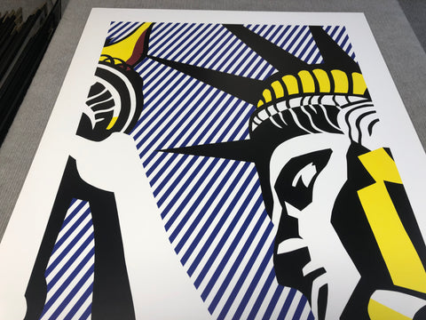 ROY LICHTENSTEIN I Love Liberty, 1982