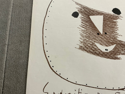 PABLO PICASSO Exposition de Ceramiques, 1958