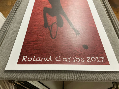 VIK MUNIZ Roland Garros French Open, 2017