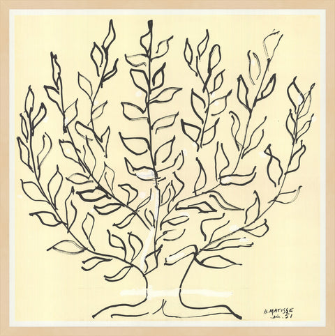 HENRI MATISSE Le Buisson - Platane, 2016