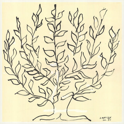HENRI MATISSE Le Buisson - Platane, 2016