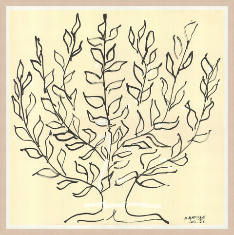 HENRI MATISSE Le Buisson - Platane, 2016