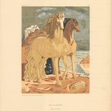 GIORGIO DE CHIRICO Horses on the Shore, 1965