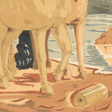GIORGIO DE CHIRICO Horses on the Shore, 1965