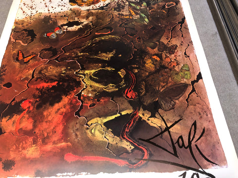 SALVADOR DALI Auvergne, 1970