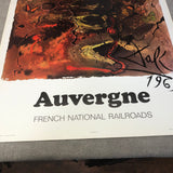 SALVADOR DALI Auvergne, 1970