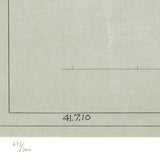 OLIN STEPHENS Dorade: Accommodations Plan, 1936, 2004 - Signed