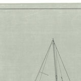 OLIN STEPHENS Dorade: Sail Plan, 1936, 2004 - Signed