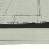 OLIN STEPHENS Dorade: Sail Plan, 1936, 2004 - Signed
