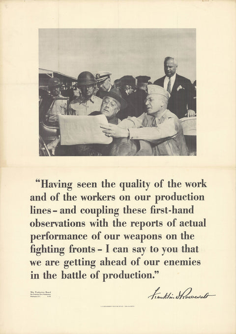 ARTIST UNKNOWN Franklin Roosevelt Speech, 1942