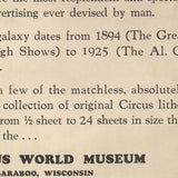 ARTIST UNKNOWN Circus World Museum, 1960