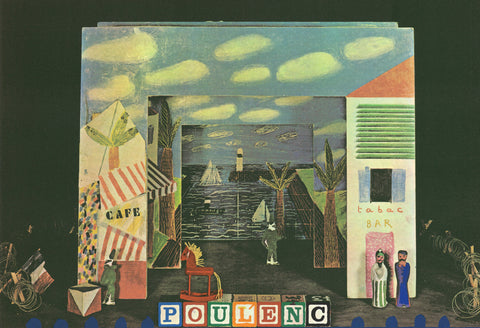 DAVID HOCKNEY Triple Bill- Metropolitan Opera, 1982