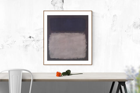MARK ROTHKO Blue & Gray, No Text, 2005