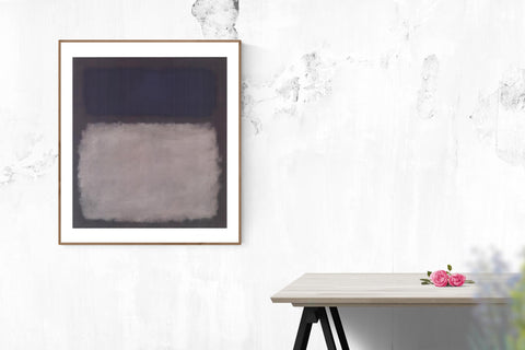 MARK ROTHKO Blue & Gray, No Text, 2005