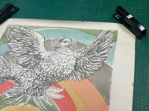 PABLO PICASSO Paix Disarmement-Peace, 1960