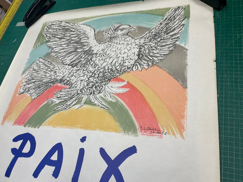 PABLO PICASSO Paix Disarmement-Peace, 1960