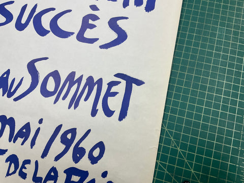 PABLO PICASSO Paix Disarmement-Peace, 1960