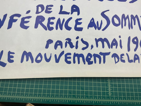 PABLO PICASSO Paix Disarmement-Peace, 1960