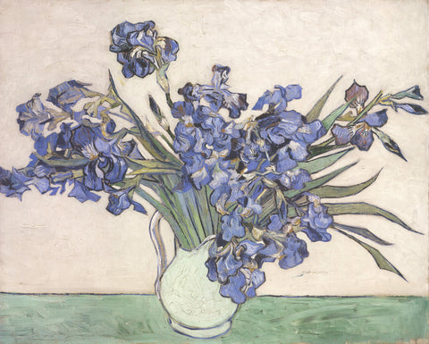 VINCENT VAN GOGH Irises in a Vase, 2016