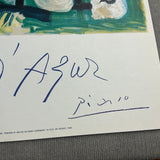 PABLO PICASSO Cote D'Azur, 1962