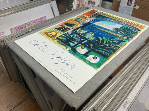 PABLO PICASSO Cote D'Azur, 1962