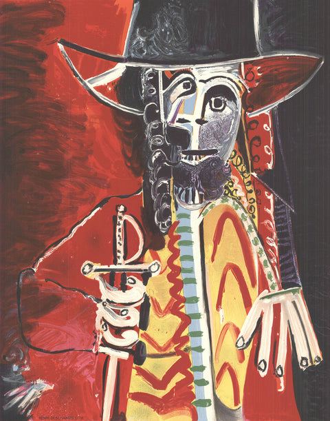 PABLO PICASSO Festival D'Avignon, Le Corsaire, 1970