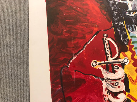 PABLO PICASSO Festival D'Avignon, Le Corsaire, 1970