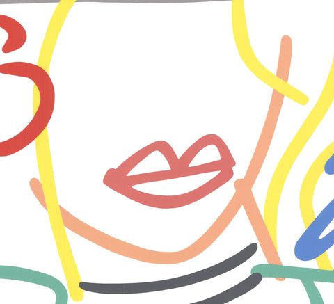 TOM WESSELMANN Monica (no text), 1985