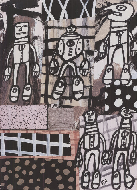JEAN DUBUFFET Sequence XXX, 2012