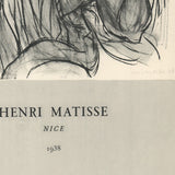 HENRI MATISSE Nice, 1952