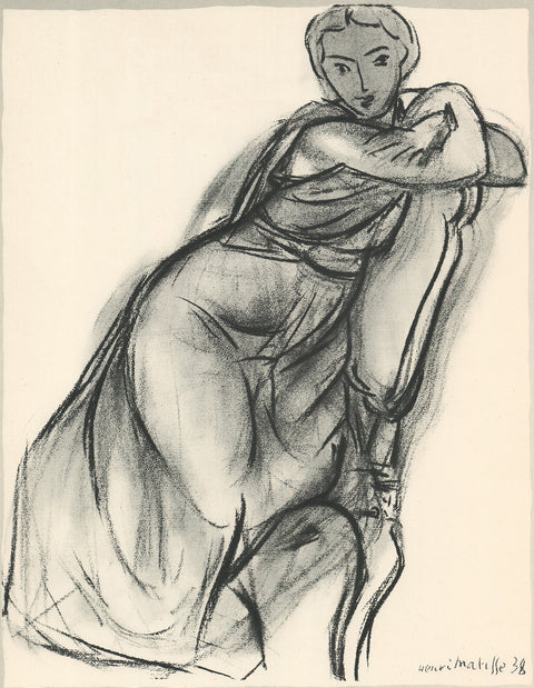 HENRI MATISSE Portrait IV, 1952