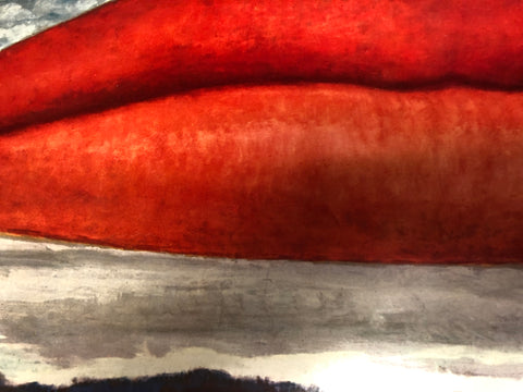 MAN RAY Lips  (No Text), 1966