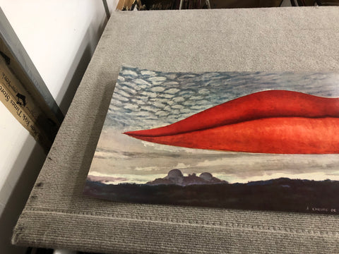 MAN RAY Lips  (No Text), 1966