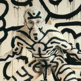 ANNIE LEIBOVITZ Keith Haring Painted Nude, 1992