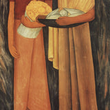 DIEGO RIVERA Women with Flowers and Vegetables, 1995