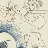 PABLO PICASSO The Flutiste, 1968