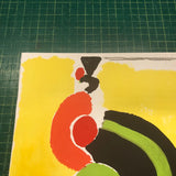 SONIA DELAUNAY Composition pour XXieme Siecle, 1972