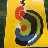 SONIA DELAUNAY Composition pour XXieme Siecle, 1972