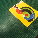 SONIA DELAUNAY Composition pour XXieme Siecle, 1972