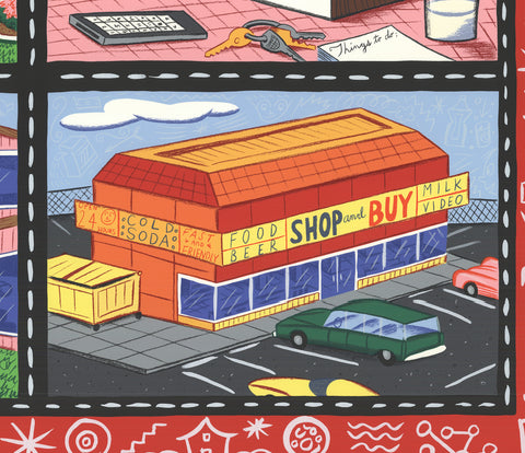 RODNEY GREENBLAT Christina's World, 1988 - Signed