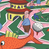 RODNEY GREENBLAT Mini golf Circus, 1988 - Signed